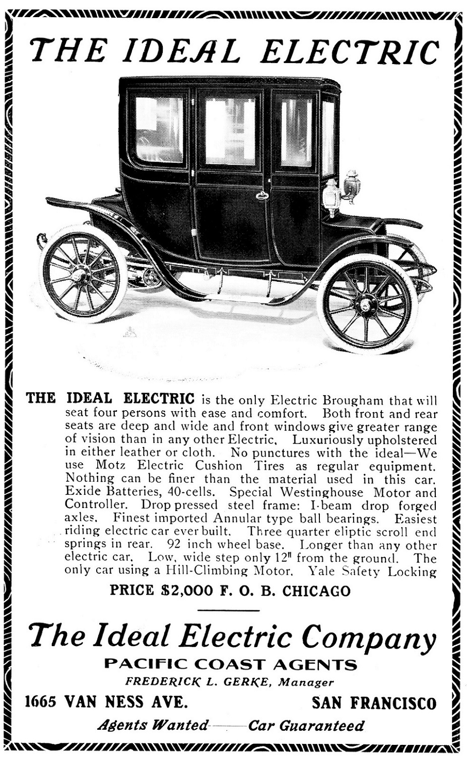 1911 Ideal Electric