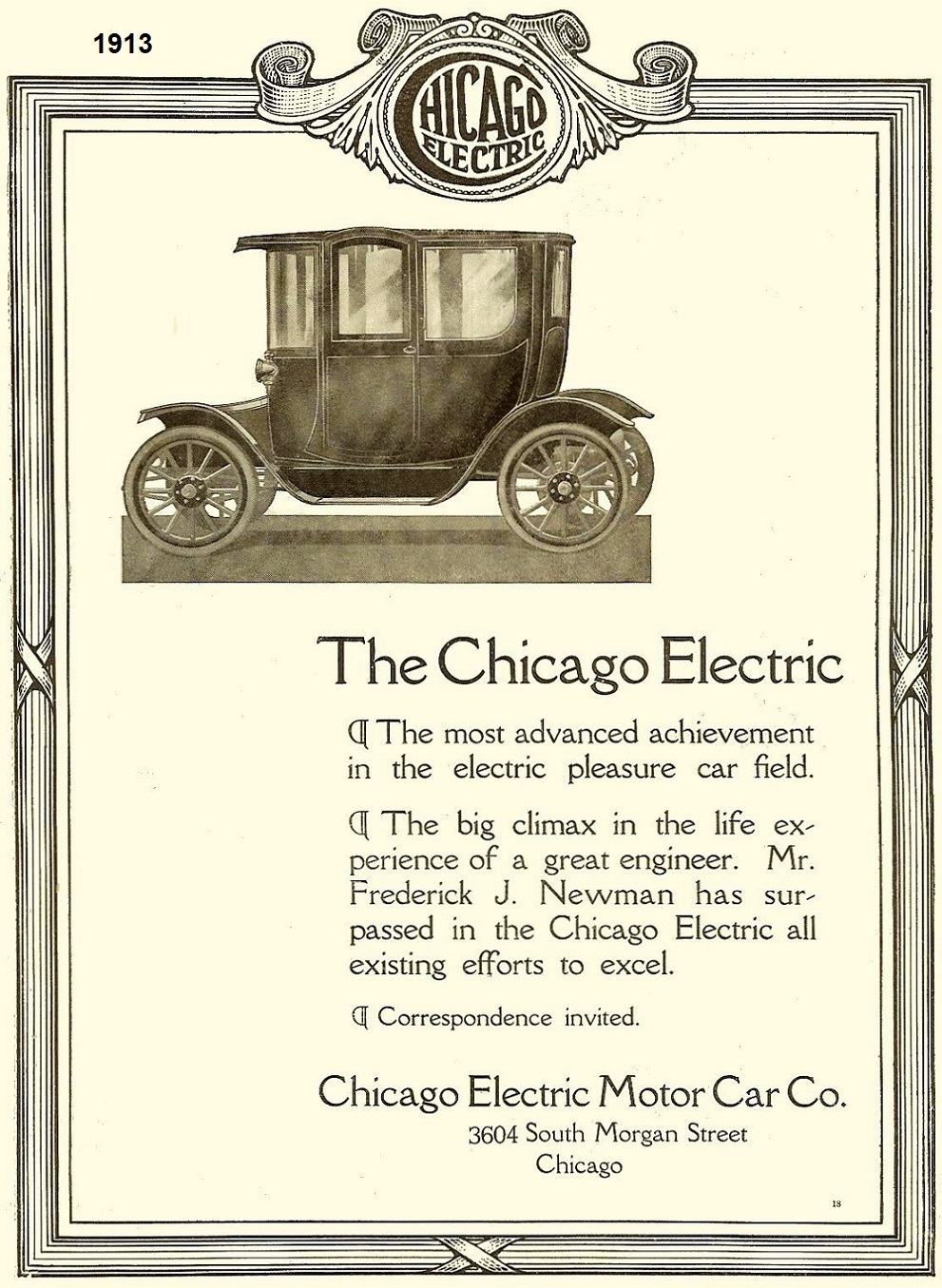1913 Chicago Electric